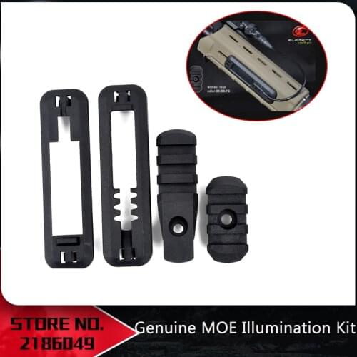 Element Tactical Airsoft Polymer MOE Handguard llumination Kit Rail Cover Mount Gun Accessories EX253