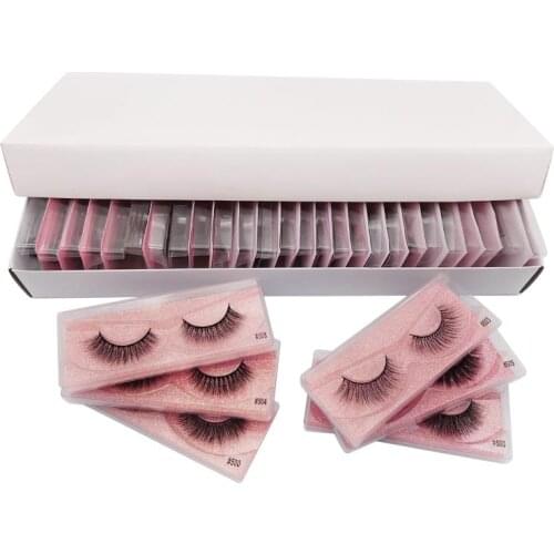 Lashes Wholesale Mink Eyelashes In Bulk Mink Lashes Natural False Eyelashes Extensions False Lashes cilios maquiagem 20/30/50pcs