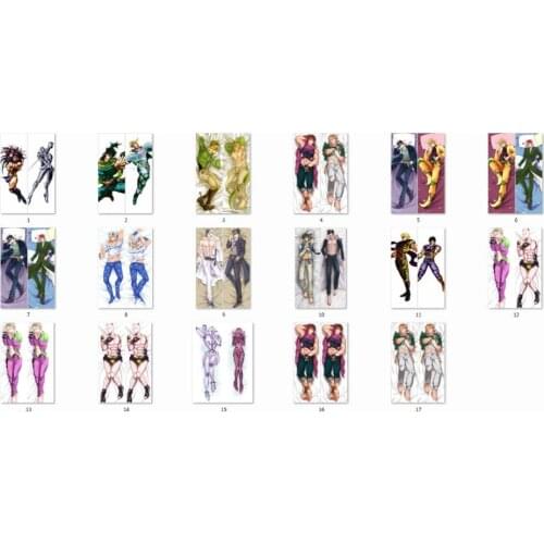 Hot manga JoJo no Kimyo na Boken JoJos Bizarre Adventure Joseph Joestar and Caesar Anthonio Zeppeli body pillowcase