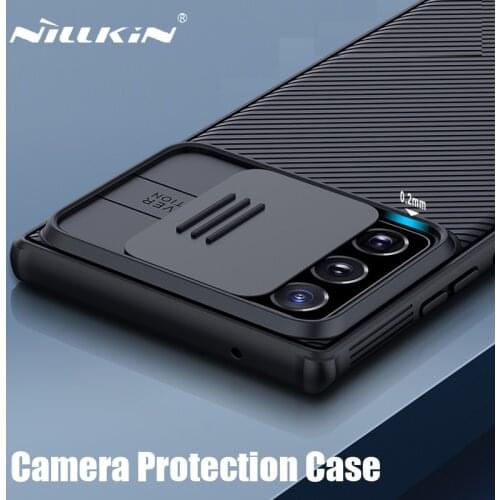 NILLKIN Camera Protector Case for Samsung galaxy Note 20 Ultra 5G case Hard Back CamShield cases coque galaxy Note20 ultra cover