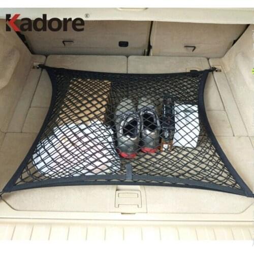 Fit For Nissan Qashqai For Hyundai IX35 Tucson For Tiguan For BMW X3 Nylon Car Rear Trunk Cargo Luggage Storage Net