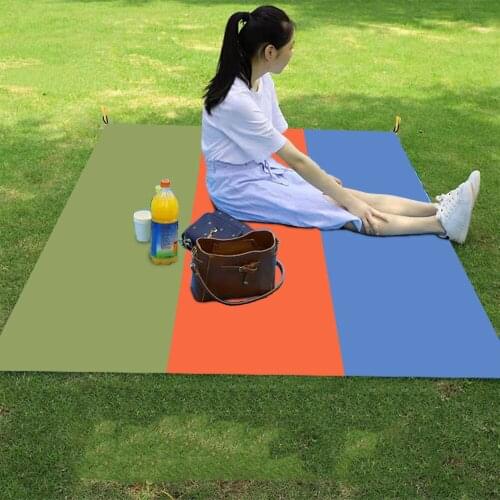 Practical Anti-UV Shading Net Camping Sunshade Net Moisture Proof Cover Sun Shade Net Oxford Cloth Beach Tent Yard Shading Tools