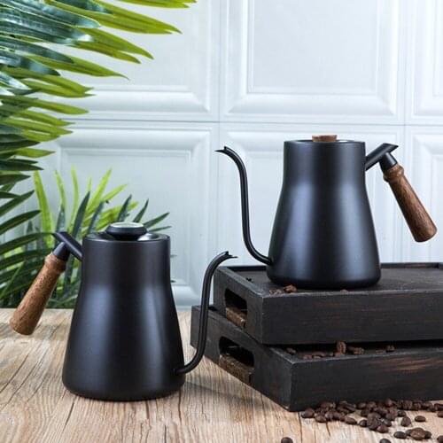 New Stainless Steel Coffee Kettle Teapot Professional Pot Long Mouth Coffee kettle Home Hand Brewing Coffee Maker