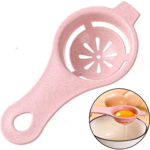 Egg Yolk Separator Egg White Filter Kitchen Essential Baking Cooking Tool Wheat Stalk Egg Dividers Tools