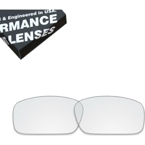 ToughAsNails Replacement Lenses for Oakley Crankshaft Sunglasses Clear Color (Lens Only)