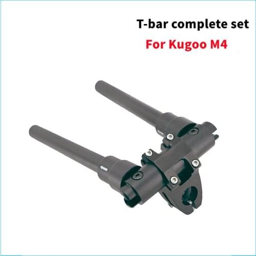 10 Inch Electric Scooter T-bar Complete Set for Kugoo M4 E-scooter Kick Scooter Accessories Skateboard Parts