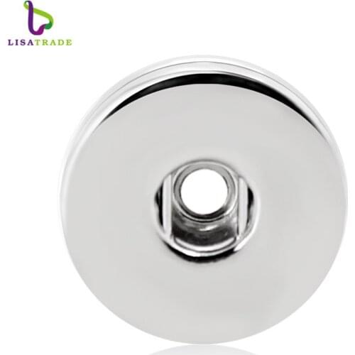 10PCS/Lot Snap Jewelry 18mm Snap Button Diy Accessory Metal Button to Make Snap Bracelet Necklace LSSN117*10