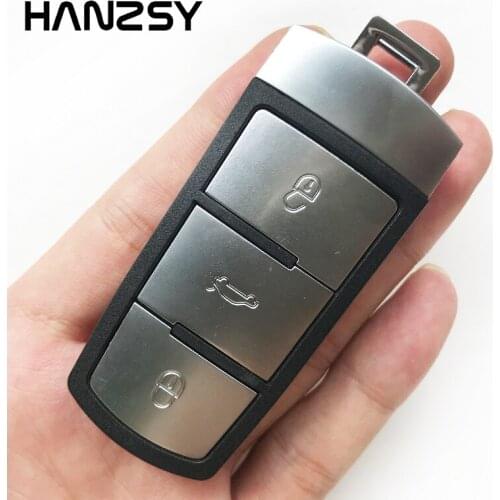 3 Buttons Smart key Fob For VW Volkswagen Passat B6 3C B7 Magotan CC For 3C0 959 752 BA 752 AD Car Remote Key Shell Case Cover