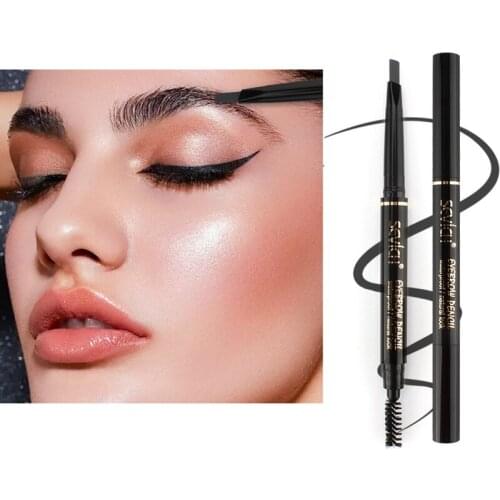 5 Colors Eyebrow Pencil Waterproof Long-lasting Natural Wild Thin Brows Makeup Eye Brows Cosmetic Not Fading Easy to Apply TSLM2