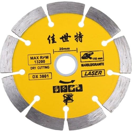 110mm Diamond Saw Blade Angle Grinder Marble Stone Cutting Disc Ceramic Concrete