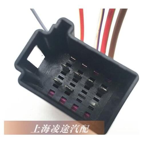 Automotive Connectors A-pillar Door Interior Harness Connector 8 Holes 1Z0 972 734