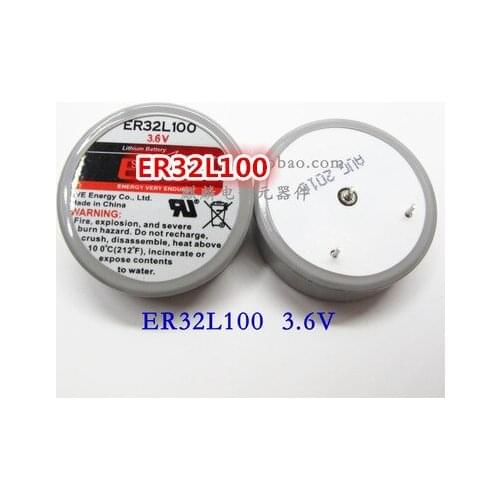 EVE Lithium Thionyl Chloride Battery ER32L100 3.6V Button