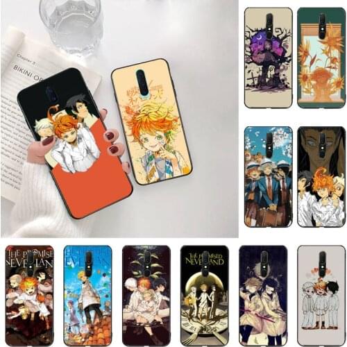 The Promised Neverland anime Luxury Unique Design Phone Cover For Oppo A5 A9 2020 Reno2 z Renoace 3pro Realme5Pro