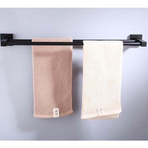 Towel Holder, Towel rack,Towel Rail,Towel Bar 40/50/60 CM Wall Mounted Space Aluminum Bathroom Accessories towel rail