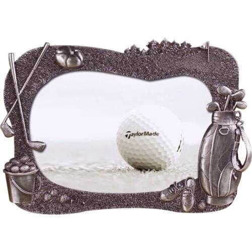 European style retro photo frame personalized creative gift for boyfriend golf products fashion metal home decortion accessories