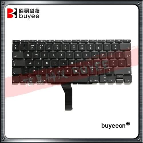 New 11.6 inch Laptop A1370 English Keyboard For Macbook Air 11" a1370 UK Keyboard Replacement 2009 2010 2011 2012