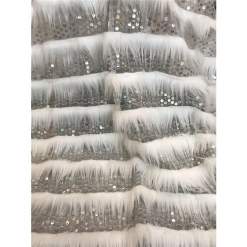 Latest African Lace Fabric S-2186816 French Net Embroidery Tulle Lace Fabric For High Quality Nigerian Wedding Dress