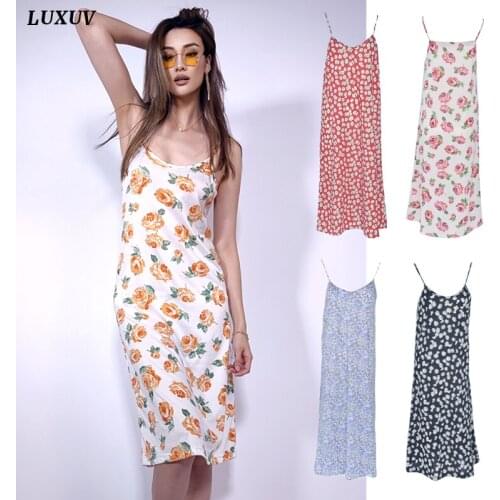 Свободные летние платья LUXUV China At AliExpress