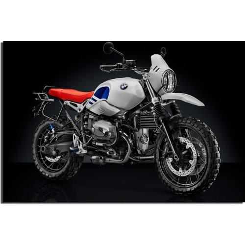 Wall Art Wallpaper Retro Motorcycle R NineT Urban GSPoster DIY Framed Picture Canvas Prints for Home Decor