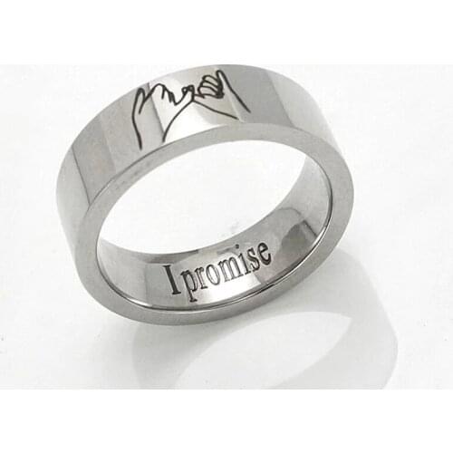Pinky Promise Ring for Women I Promise Lovers ring Good Gift for Girl YLQ4001