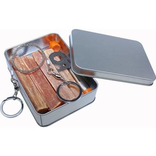Outdoor Emergency SOS Kit First Aid Box Supplies Field Self-help for Camping Survival Gear Tool