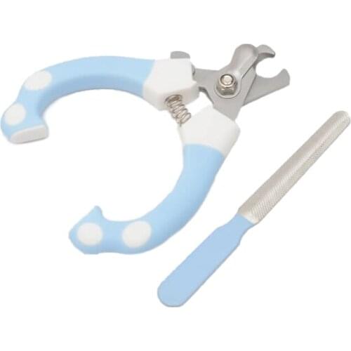 Professional Pet Nail Clippers Dog Cat Stainless Steel Labor-Saving Nail Clippers Convenient Beauty Cleaning Supplies