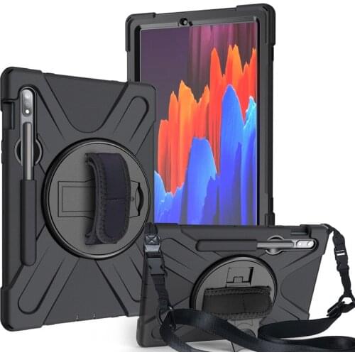 Case for Samsung Galaxy Tab S7 11" T870 T875 Tablet Shockproof Kickstand Cover Fundas for Samsung Tab S7 Plus 12.4" T970 T975