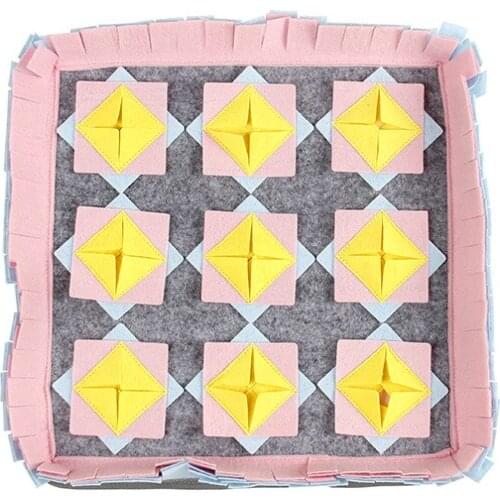 Pet Sniffing Mat Washable Dog Cat Smell Training Pad Consume Energy Puzzle Toys Puppy Release Stress Accessories Blanket