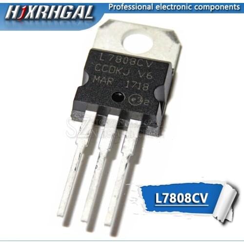 1PCS L7808CV TO220 L7808 TO-220 stabilivolt voltage-regulator tube 7808 LM7808 MC7808