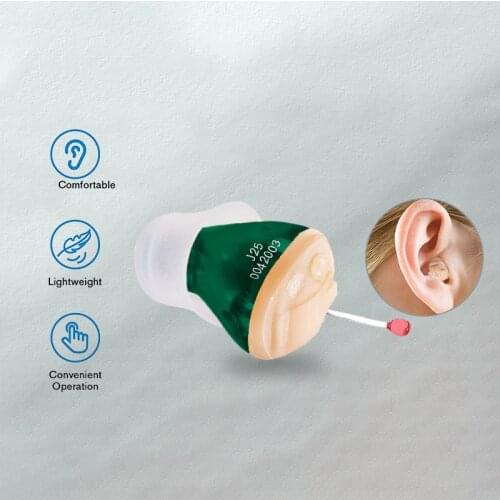 Incensonic J25 mini Hearing Aid Audifonos Adjustable Inner Ear Hearing Aids Invisible Hearing Amplifier Ear Sound Amplifier