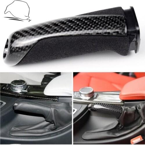 For BMW M3 M4 F80 F82 F83 F20 F21 F22 F30 F31 F34 F32 F36 Carbon Fiber Replacement Hand Brake Lever Handbrake Cover Accessories
