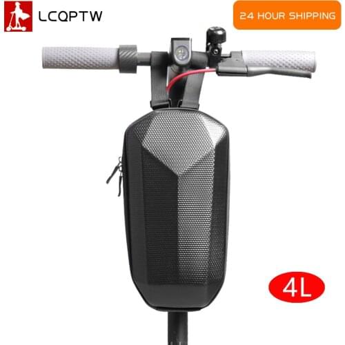 4L Handle Bag FOR ALL Electric Scooter Bag Bike Handle Bar front Bag Folding Bicycle EVA Hard Case Balance Bags for xiaomi M365