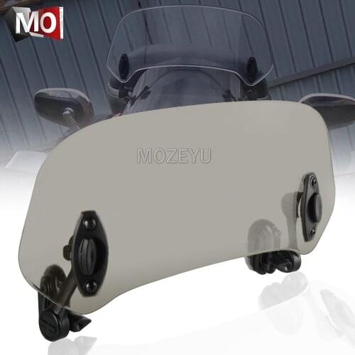 Motorcycle Windshield Extension Spoiler Windscreen Air Deflector For YAMAHA FZX 700 750 FZS600 FAZER 1000 16 FJ 1100 1200 600