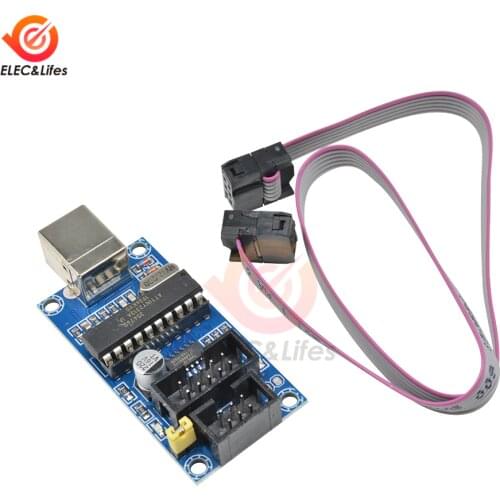 USBTiny USBtinyISP AVR ISP downloader USB Programmer Bootloader For Arduino IDE UNO R3 Mega2560 With Programming Cable