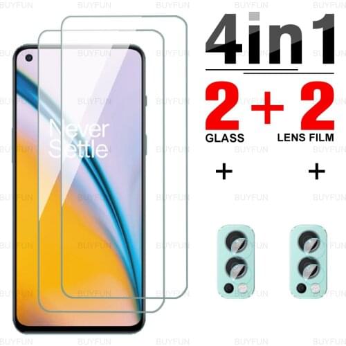 Screen Protector For OnePlus Nord2 5G full cover tempered glas for one plus nord N200 N100 N10 CE 5G 1+nord2 5g lens safety film