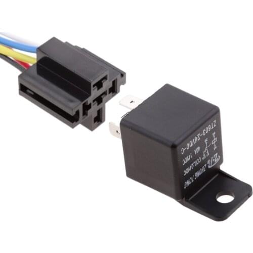 3 Pcs. 24V 40A 5-pin SPDT Relay, Accessory For Car Truck Car Auto Audio Repair