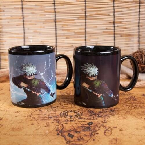 Anime Coffee Mugs Funny Color Change Tea Cups Creative Drinkware