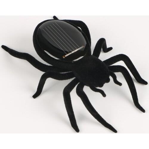 Automatic Solar Spider Tarantula Educational Robot Scary Insect Gadget Trick Toy Solar Toy Juegos Kids Toy Robot Toy G