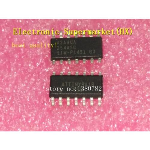 Free Shipping 50pcs/lots ATTINY841-SSU ATTINY841 SOP-14 IC in stock