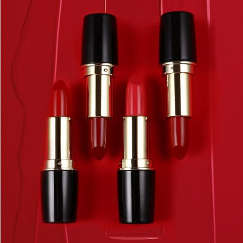 Goose down matte lip balm makeup waterproof durable sexy red lip balm moisturizing cosmetics women lip balm gift lipstick