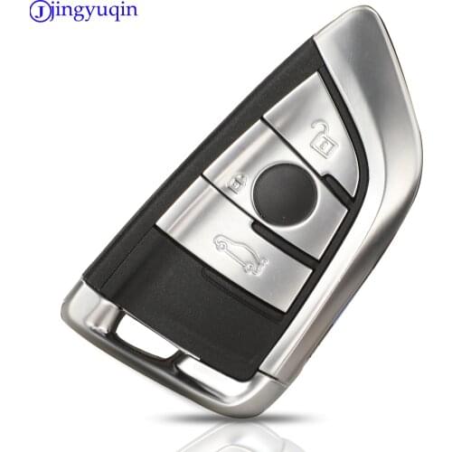 Jingyuqin 3B Remote Car Smart Key Case Cover Fob For BMW X1 X3 X4 X5 X6 F15 F16 F48 G30 G38 525 540 730 740 1 2 5 7 Series 218i