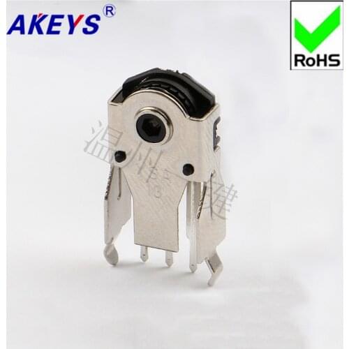 10 PCS BM-YUSYA mesoporous 13H Mouse Encoder fitting 13mm Roller Decoder Rolling switch 10A12V