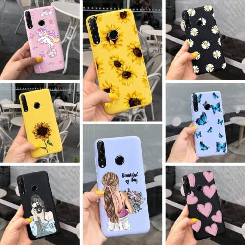 Cute Sunflower Case For Huawei Honor 10 10i 10X Lite X10 Cover Soft TPU Funda For Honor10 Honor 10 X Lite 10i 10Lite Phone Cases