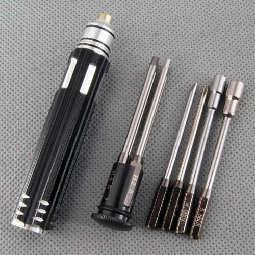 RC model multifunctional eight-in-one screwdriver screwdriver hex screw model car model car repair tool screwdriver