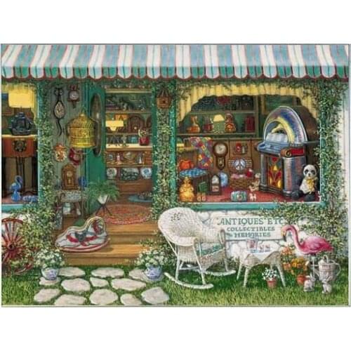 Oneroom Dmc Cross stitch series Home decoration 14/16/18/28 Diy Needlework kits embroidery Cross stitch kit flowers Tables