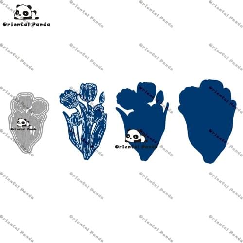 New Dies 2020 Camper Van Metal Tulips Dies diy Dies photo album cutting die Scrapbooking Stecil cutting new dies for new dies