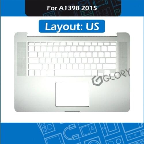 New US Layout A1398 Top Case for Macbook Pro Retina 15" A1398 Topcase Palmrest Replacement 2015 MJLQ2 MJLT2