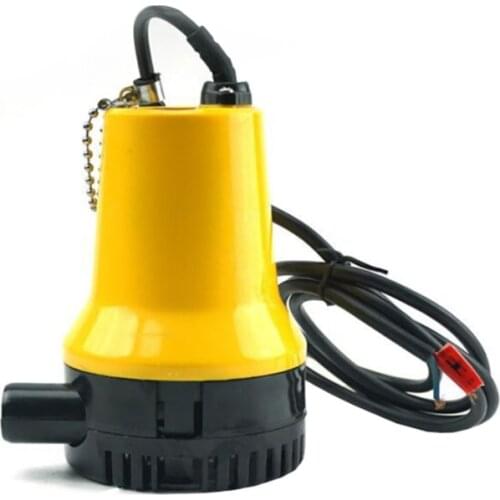 12V 24V Bilge Pump Mini Submersible Electric Pump Cabin Drainage Pump Household Pumping Garden Sprinkler Irrigation Pump