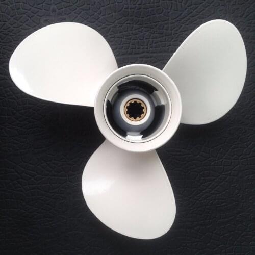 9 7/8x14 For yamaha 20HP 30HP propellers 10 tooth to outboard motor fit yamaha aluminum propellers outboard boat motors