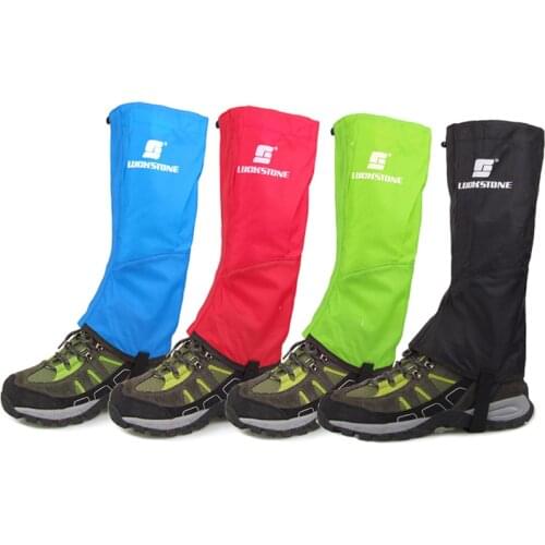Outdoor Leg Gaiters Waterproof Hiking Camping Skiing Desert Leg Cover Boots Shoes Covers Legs Protection Guard Legging Gaiters